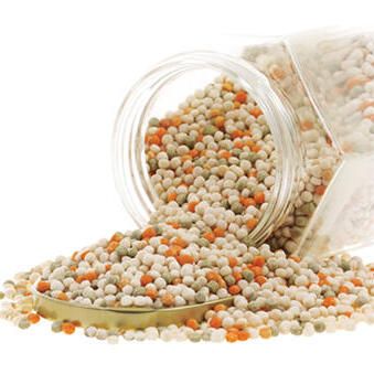 Organic 3 color pearled couscous