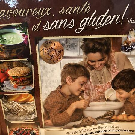 Livre de recette - sans gluten de la cuisine L'angélique